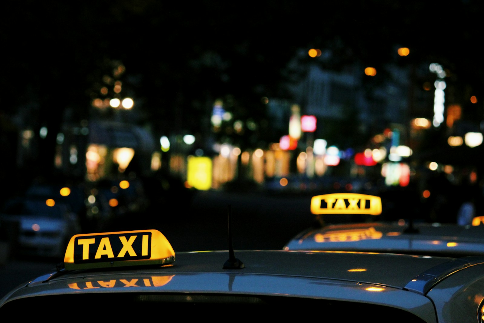 een taxi boardje